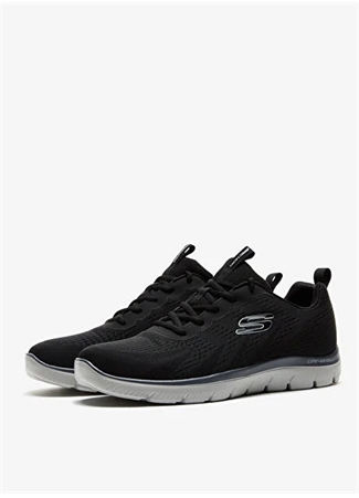 Skechers Siyah - Gri Erkek Lifestyle Ayakkabı 232395TK BKCC SUMMİTS_2