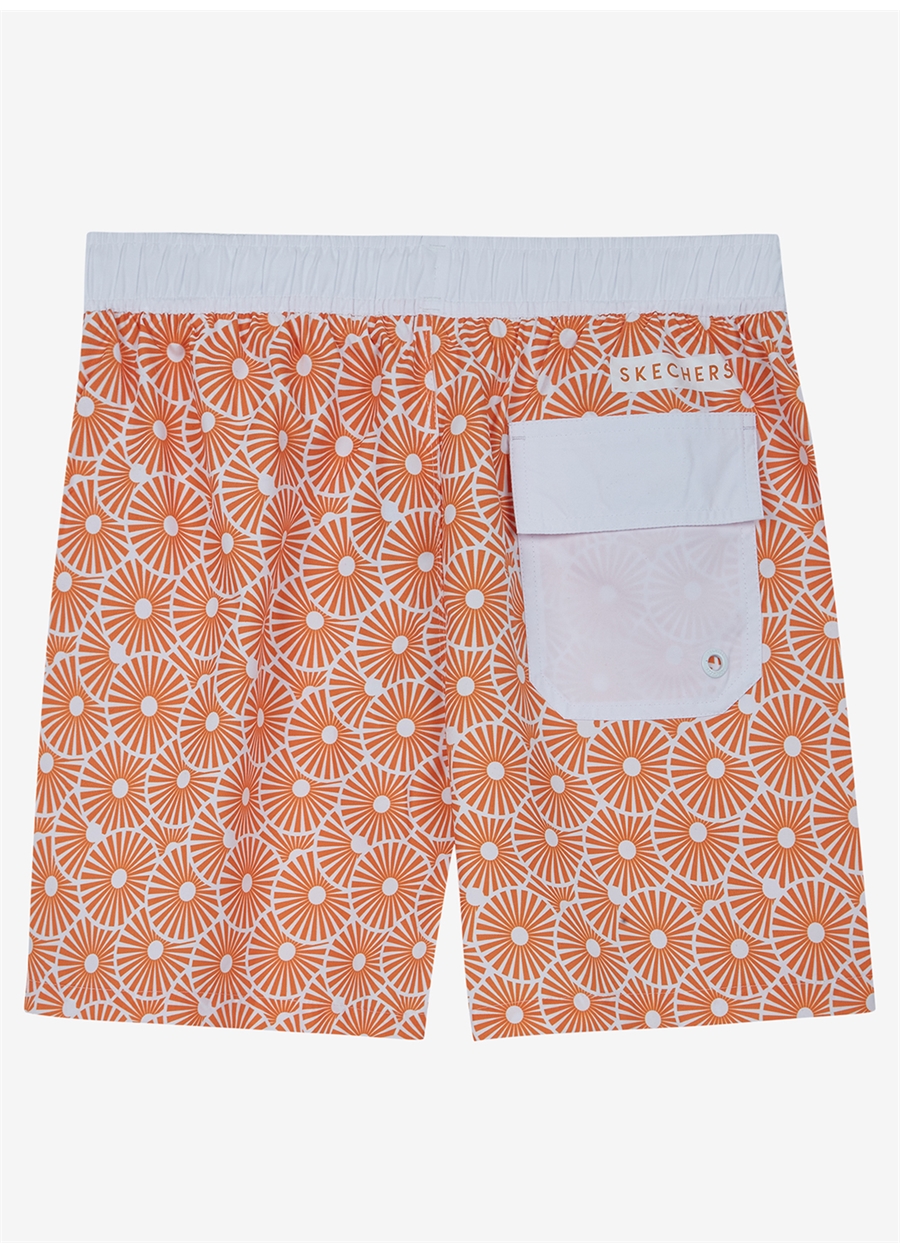 Skechers Sarı Erkek Şort Mayo S221082-200 Swim 5 Inch Swimshort_4