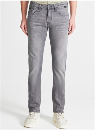 Mavi MARCUS Lt Grey Mavi Black Slim Straight Fit Erkek Denim Pantolon M0035132195_2