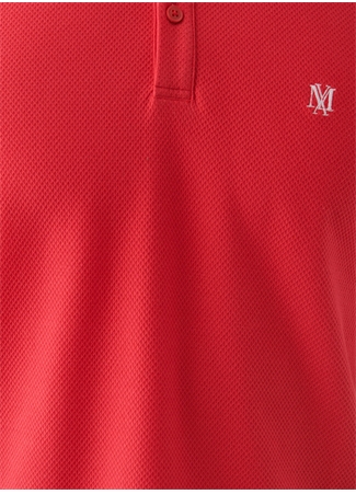 Mavi M066039-33203 Regular Fit Düz Kırmızı Erkek Polo T-Shirt_5