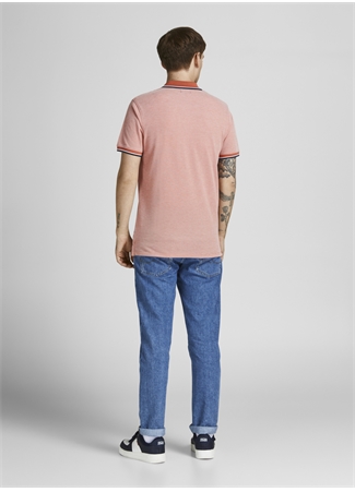 Jack & Jones Düz Açık Turuncu Erkek Polo T-Shirt 12169064_JPRBLUWIN POLO SS_2