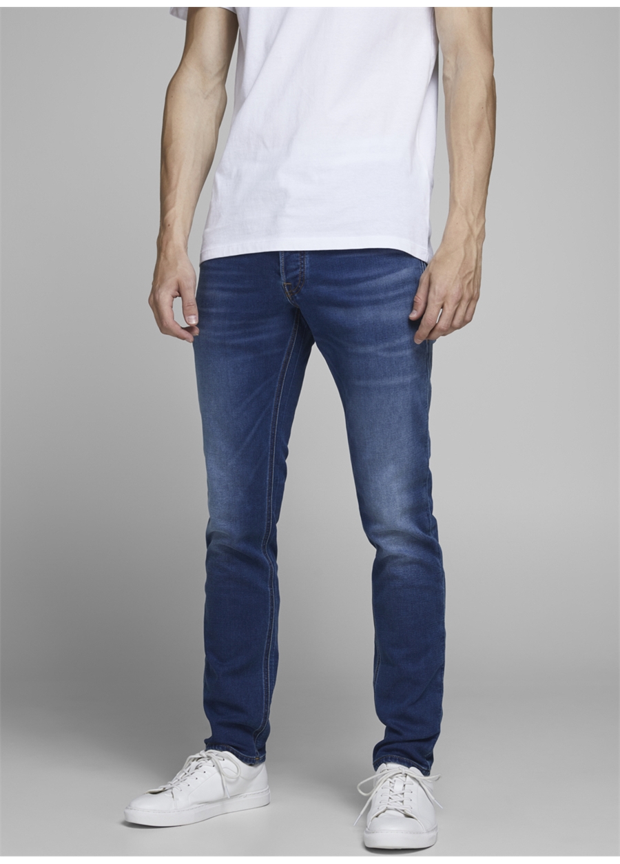 Jack & Jones 12175975_JJIGLENN JJORIGINAL GE 006 Erkek Düşük Bel Skinny Fit Denim Pantolon_2