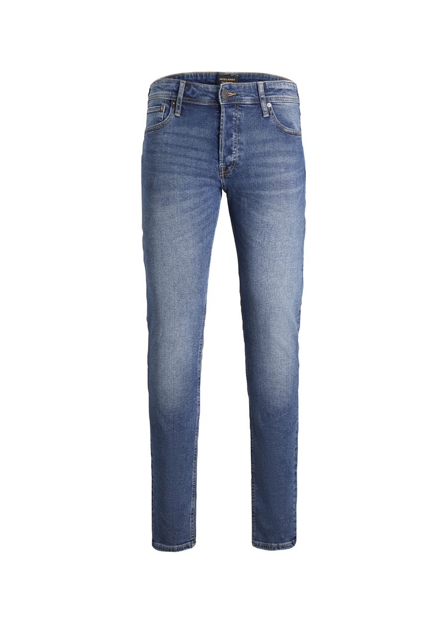 Jack & Jones 12184473_JJIGLENN JORIGINAL MF 031 Erkek Düşük Bel Skinny Fit Denim Pantolon_7