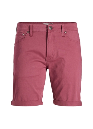 Jack & Jones Normal Koyu Pembe Erkek Şort 12201546_JPSTRICK JJORIGINAL_4