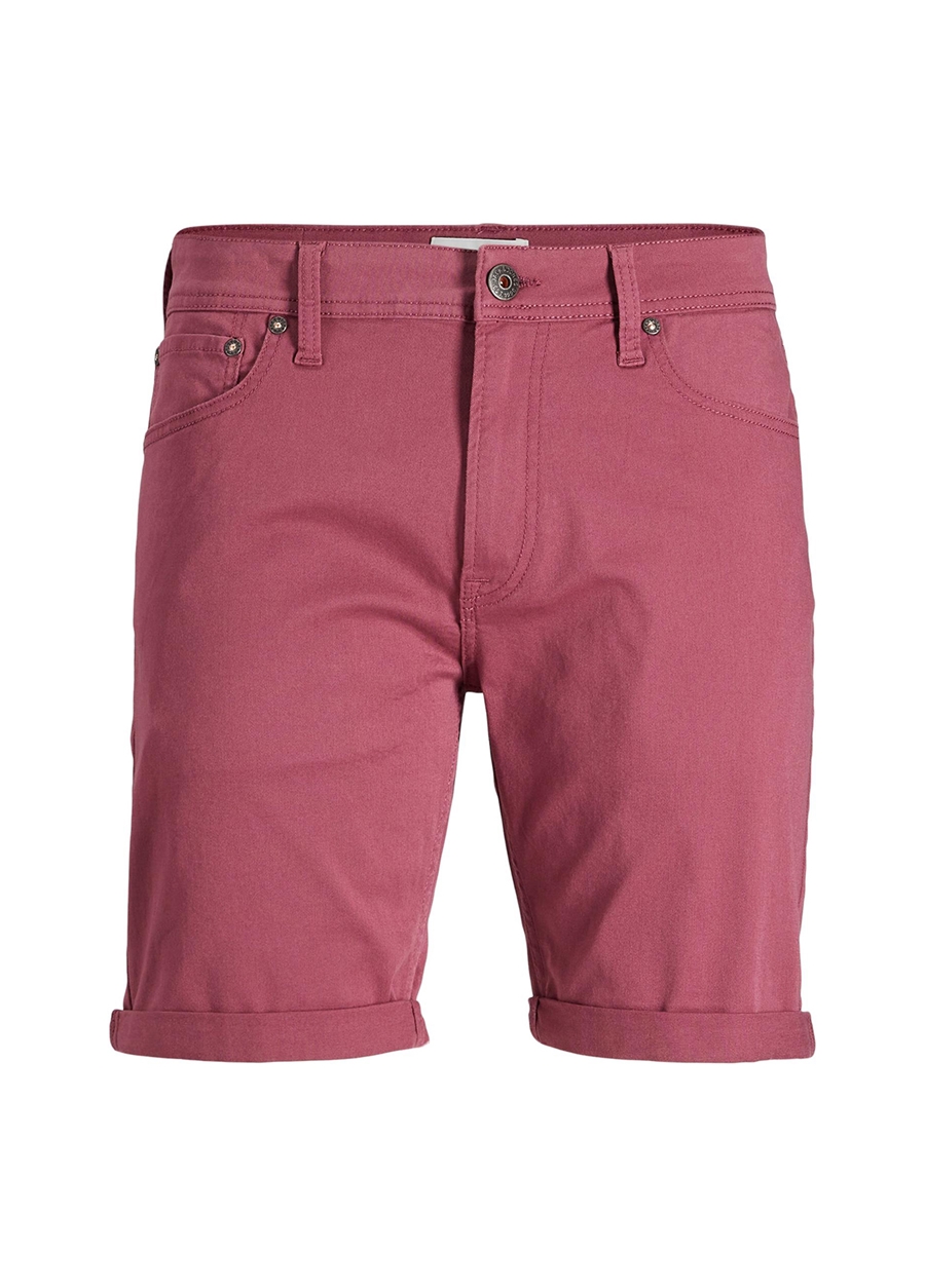 Jack & Jones Normal Koyu Pembe Erkek Şort 12201546_JPSTRICK JJORIGINAL_4