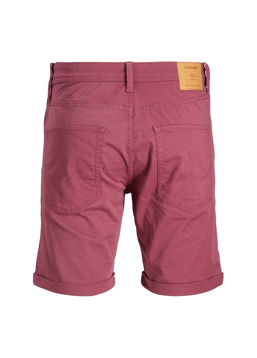 Jack & Jones Normal Koyu Pembe Erkek Şort 12201546_JPSTRICK JJORIGINAL_5