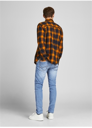 Jack & Jones 12203510_JJIGLENN JJORIGINAL MF 030 Erkek Düşük Bel Skinny Fit Denim Pantolon_3