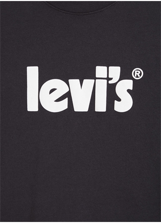 Levis A2082-0030 Lse_Ss Relaxed Fit Tee Bisiklet Yaka Relaxed Siyah Erkek T-Shirt_8