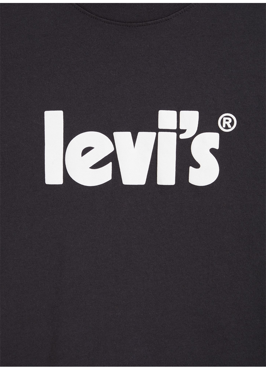 Levis A2082-0030 Lse_Ss Relaxed Fit Tee Bisiklet Yaka Relaxed Siyah Erkek T-Shirt_8