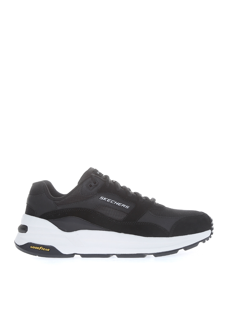 Skechers Global Jogger-237200 Siyah - Beyaz Erkek Lifestyle Ayakkabı