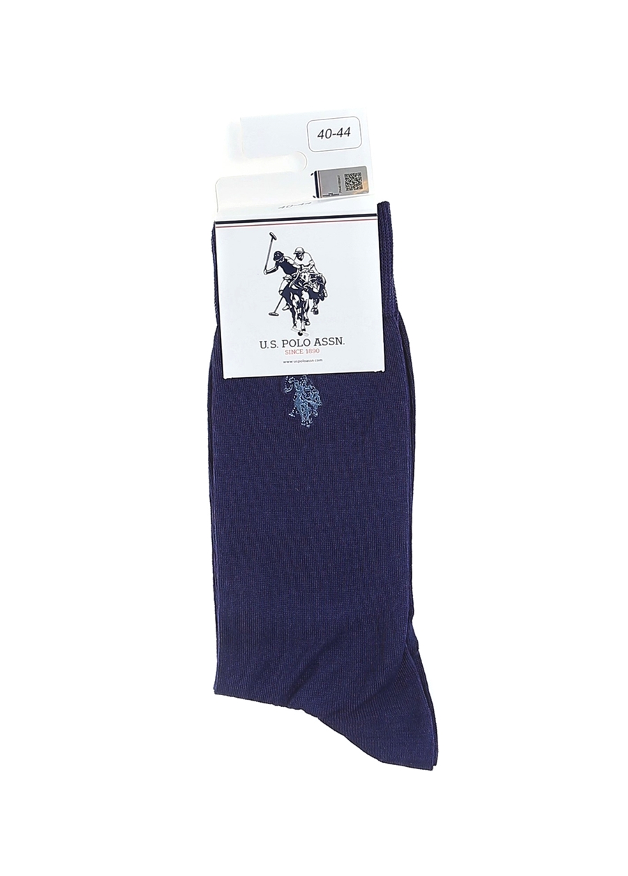 U.S. Polo Assn. 1 Adet Lacivert Erkek Çorap TEKLİ PAKET_0