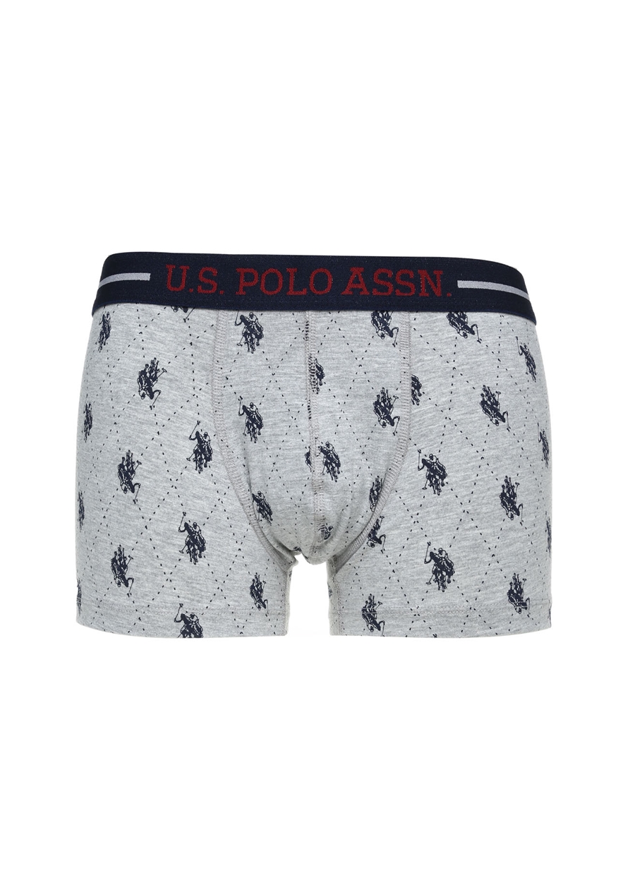 U.S. Polo Assn. Lacivert Erkek Boxer 3'LÜ BOXER_1