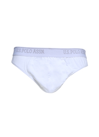 U.S. Polo Assn. Beyaz Erkek Slip 3 LÜ SLIP