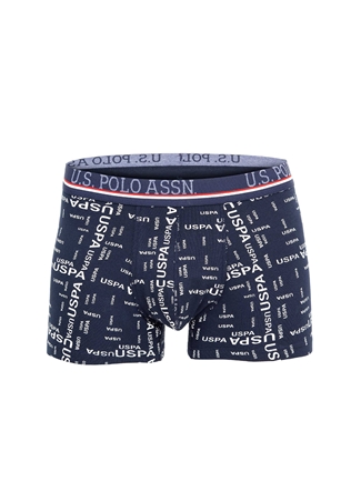 U.S. Polo Assn. Lacivert Erkek Boxer 3'Lü Boxer