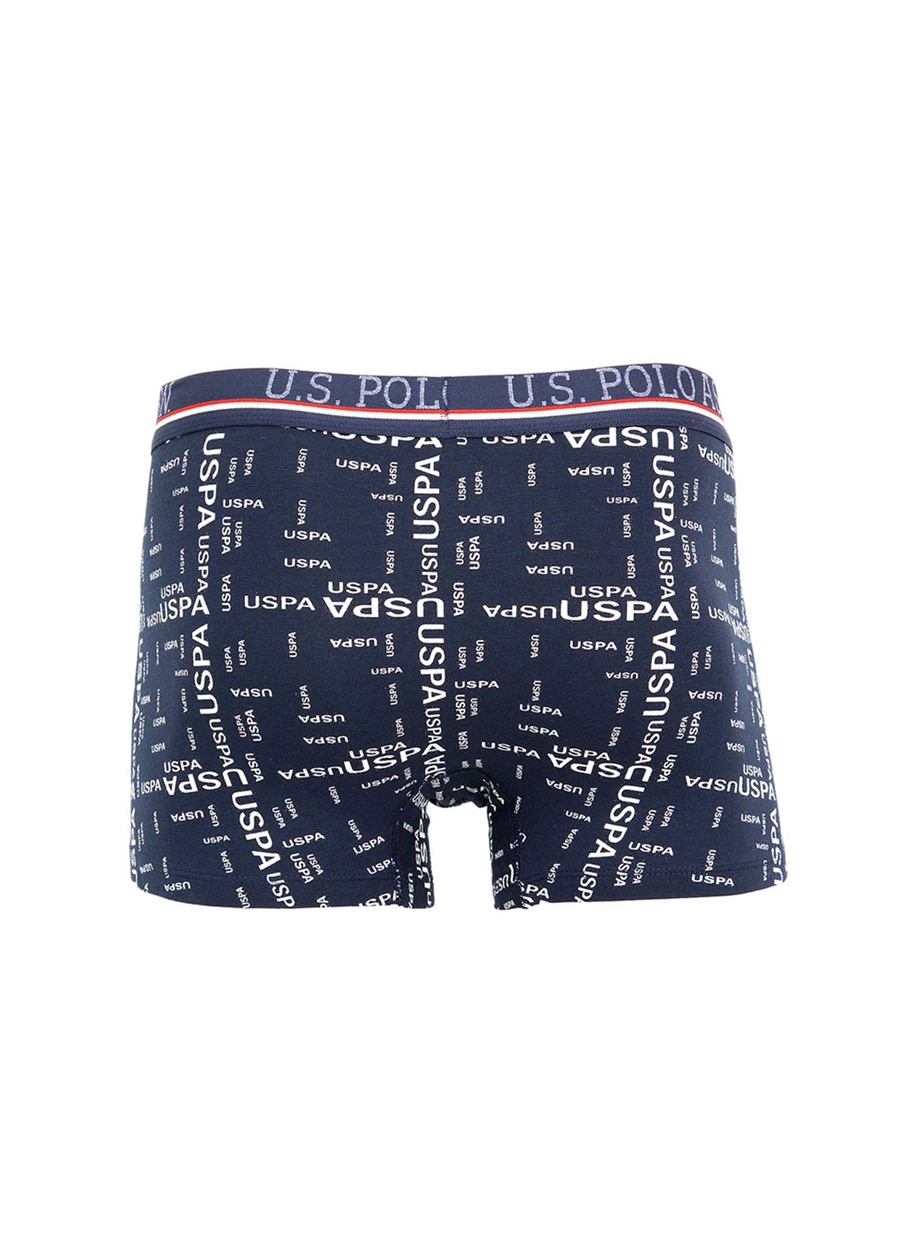 U.S. Polo Assn. Lacivert Erkek Boxer 3'Lü Boxer_1