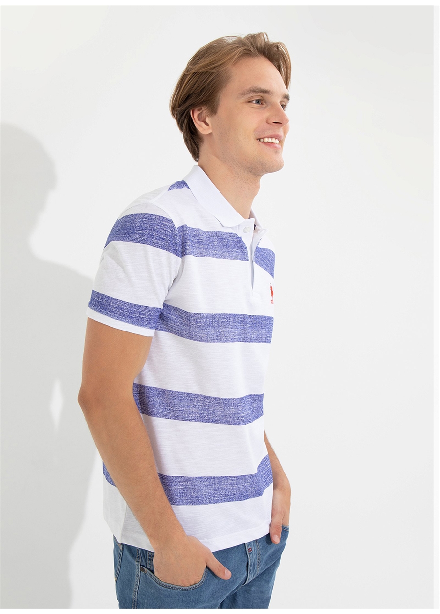 U.S. Polo Assn. Mavi Erkek Polo T-Shirt ONTA
