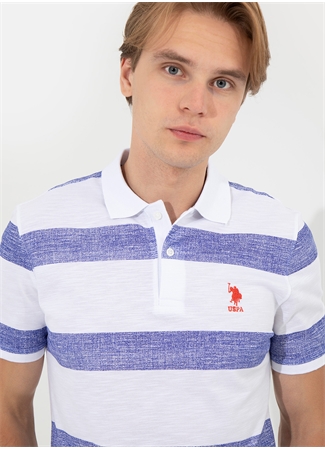 U.S. Polo Assn. Mavi Erkek Polo T-Shirt ONTA_1