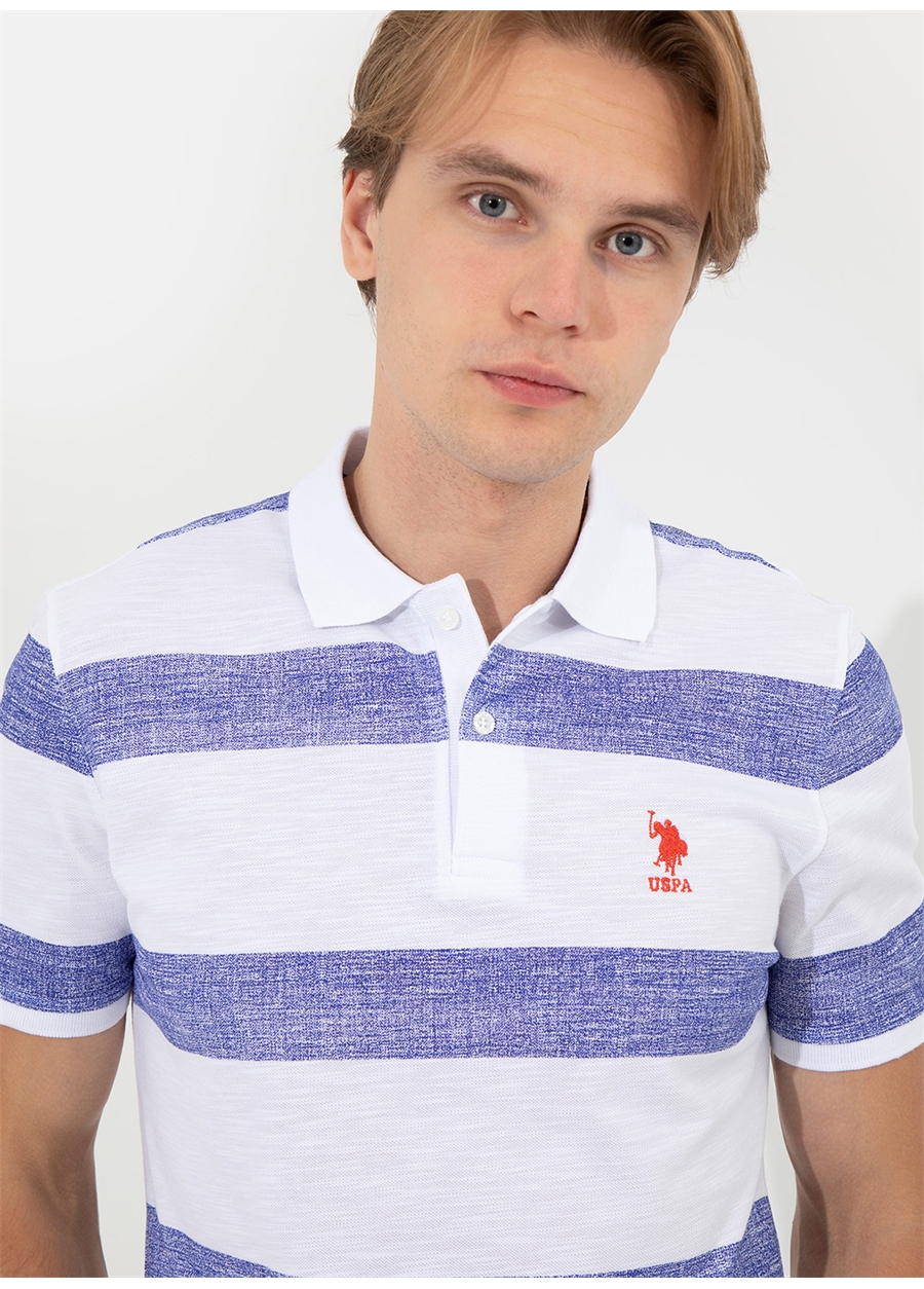 U.S. Polo Assn. Mavi Erkek Polo T-Shirt ONTA_1