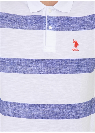 U.S. Polo Assn. Mavi Erkek Polo T-Shirt ONTA_5