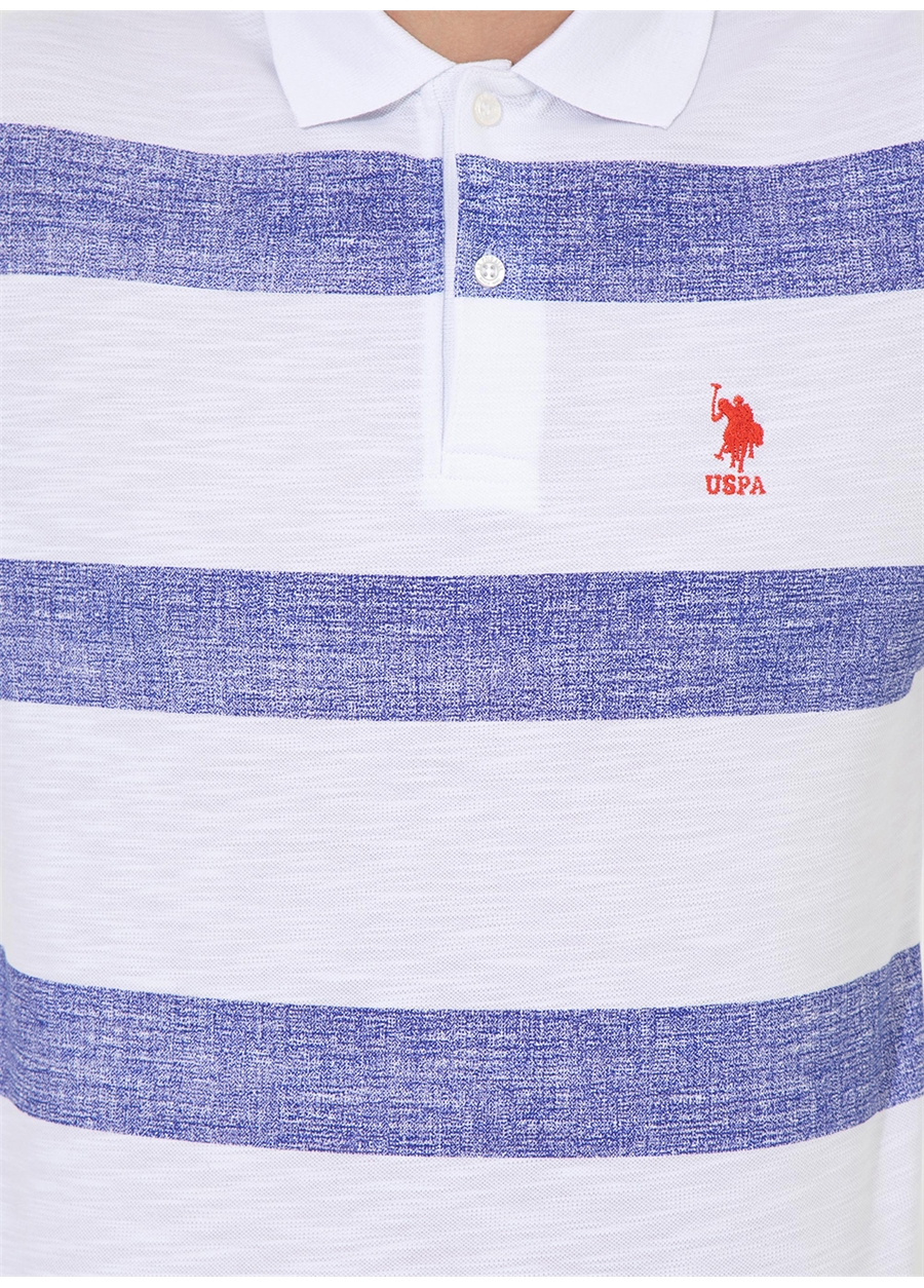 U.S. Polo Assn. Mavi Erkek Polo T-Shirt ONTA_5