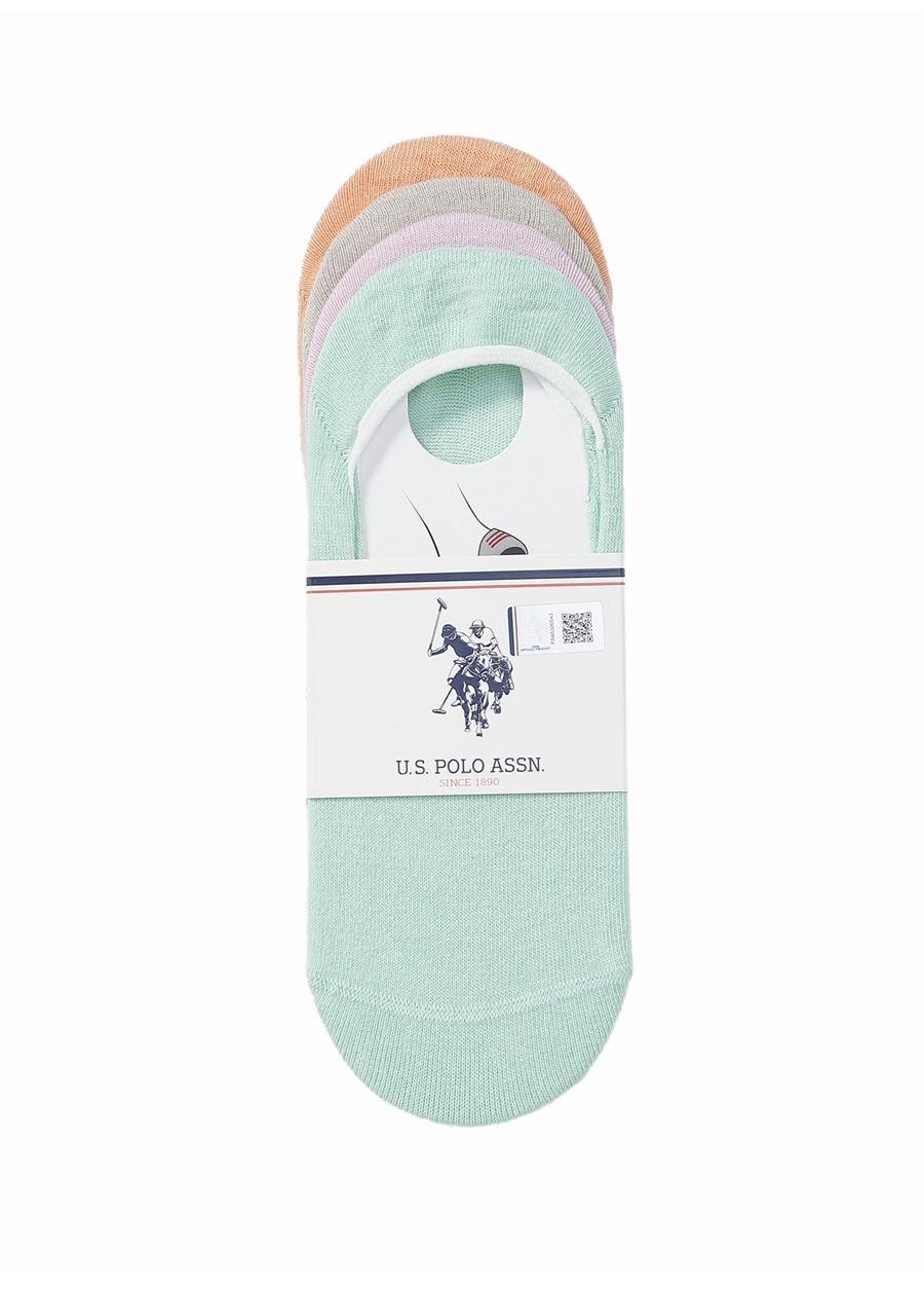 U.S. Polo Assn. Mint Kadın Çorap 4'LÜ PAKET