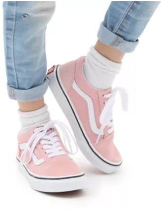 Vans Pembe Kız Çocuk Yürüyüş Ayakkabısı - VN0A4UHZ9AL1 Jn Old Skool_7