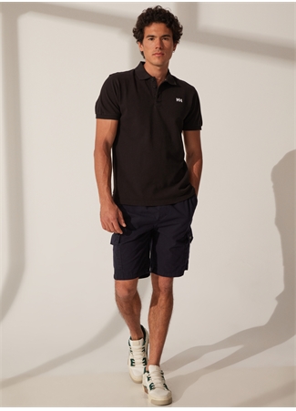 Helly Hansen Siyah Erkek Polo Yaka Polo T-Shirt TRANSAT POLO_2