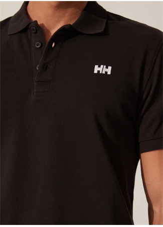 Helly Hansen Siyah Erkek Polo Yaka Polo T-Shirt TRANSAT POLO_5