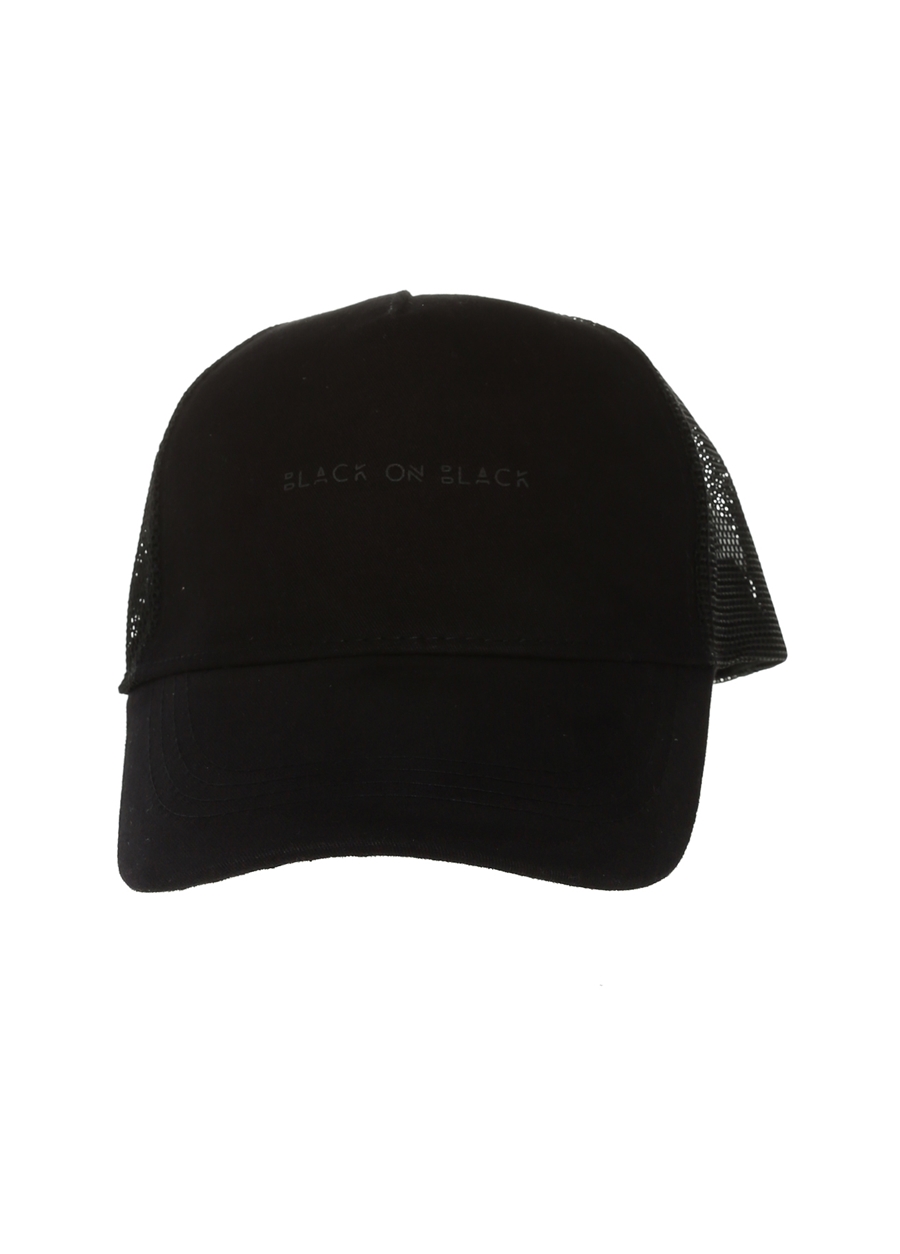 Black On Black Siyah Erkek Şapka E-HAPIN