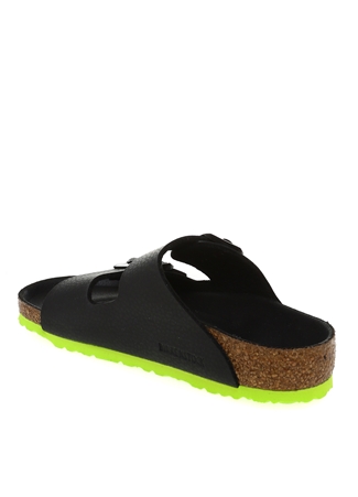 Birkenstock Siyah Erkek Çocuk Terlik ARIZONA KIDS BF BLACK LIME_1