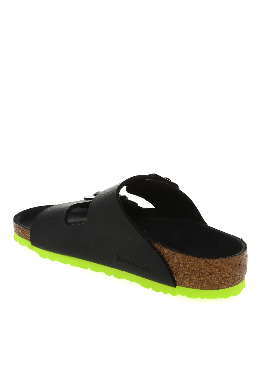 Birkenstock Siyah Erkek Çocuk Terlik ARIZONA KIDS BF BLACK LIME_1