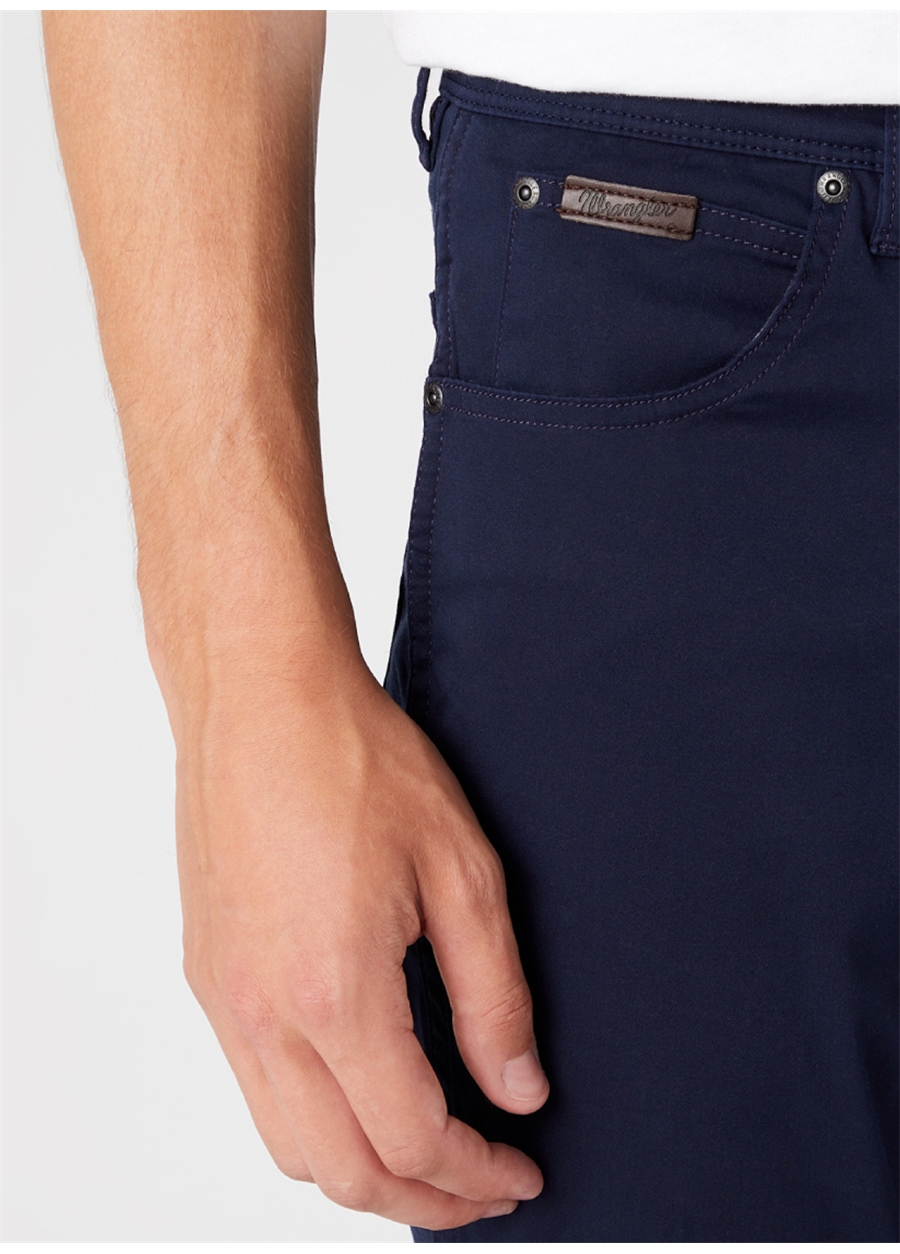 Wrangler Normal Bel Slim Fit Lacivert Erkek Chino Pantolon W12SEA114_TEXAS SLIM Chino Pantolon_7