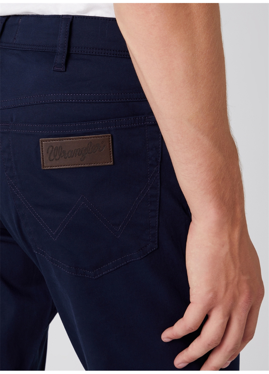 Wrangler Normal Bel Slim Fit Lacivert Erkek Chino Pantolon W12SEA114_TEXAS SLIM Chino Pantolon_8