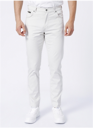 Wrangler Normal Bel Slim Fit Gri Erkek Chino Pantolon W12SEAB26_TEXAS SLIM Chino Pantolon_1