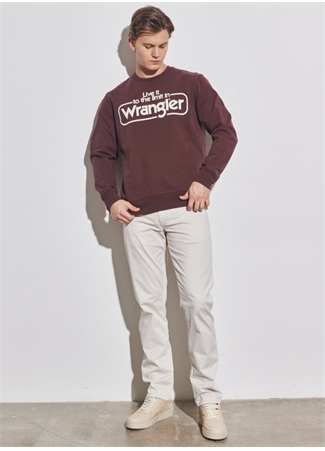 Wrangler Normal Bel Slim Fit Gri Erkek Chino Pantolon W12SEAB26_TEXAS SLIM Chino Pantolon_6