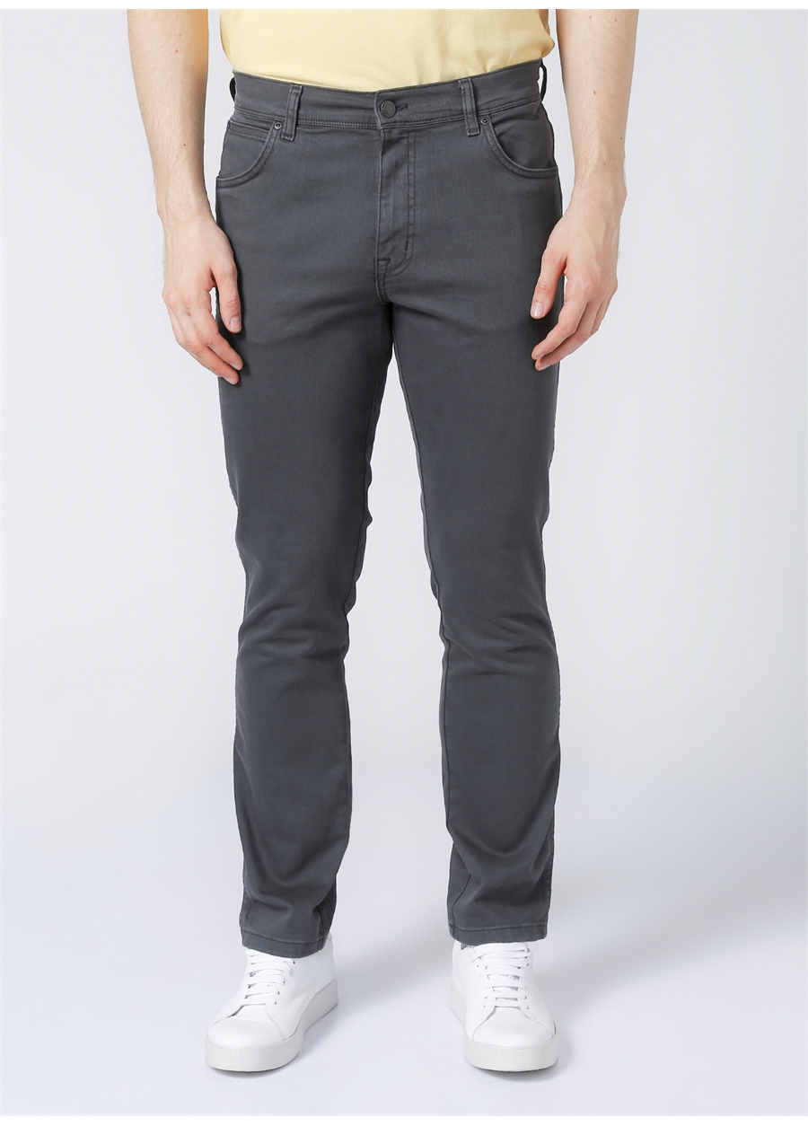 Wrangler Slim Fit Antrasit Erkek Denim Pantolon W12S004003_TEXAS SLIM_1