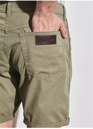 Wrangler Regular Fit Haki Erkek Şort W211205801_ Şort_8