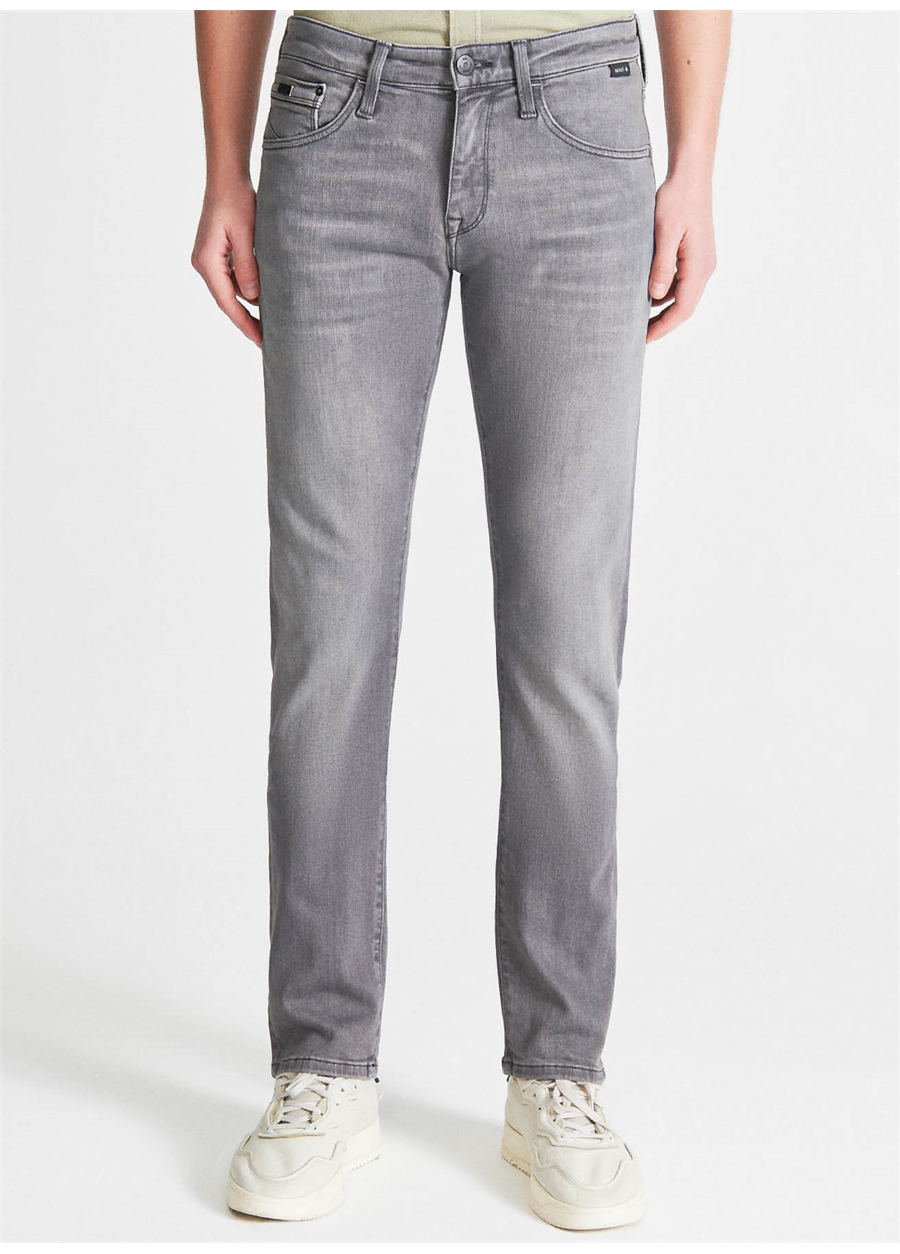 Mavi M0035132195_Marcus Normal Bel Slim Straight Düz Erkek Denim Pantolon_2