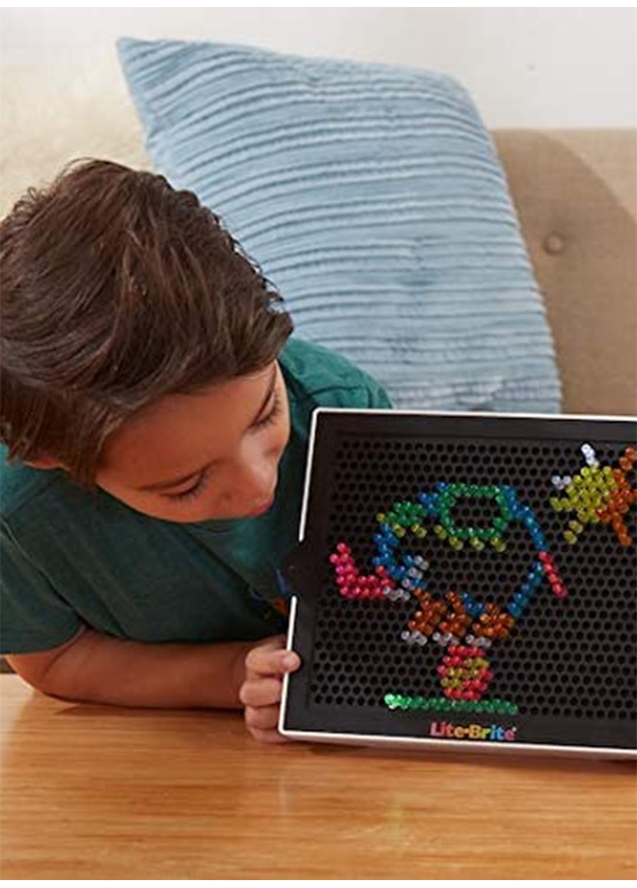 Junoo Çok Renkli Çocuk Oyuncak Araç Lite-Brite Ultimate Classic Işıklı_4