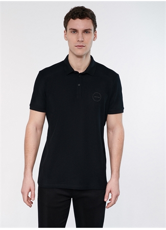 Mavi Düz Siyah Erkek Polo T-Shirt M0610305-900_POLO TİŞÖRT_2