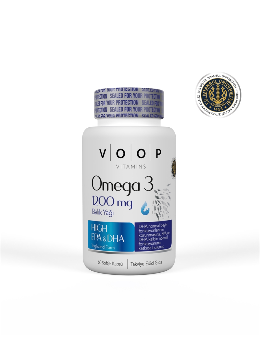 Voop Omega 3 Balık Yağı 1200 Mg 60 Kapsül