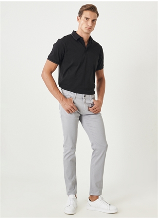 Altınyıldız Classics Normal Bel Dar Paça Slim Fit Gri Erkek Pantolon 4A1400000101_3