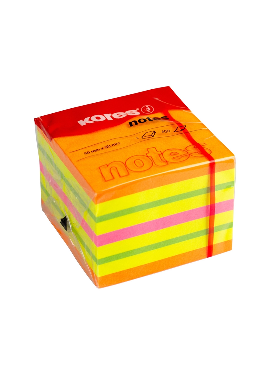 Kores Çok Renkli Çocuk Not Kağıdı Not Kağıdı 50X50mm 400 Yaprak