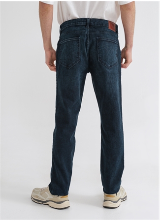 Aeropostale Standart Bel Düz Paça Standart Koyu İndigo Erkek Denim Pantolon E-STRAIGT-03_3