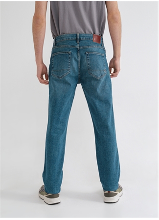 Aeropostale Standart Bel Düz Paça Standart İndigo Erkek Denim Pantolon E-STRAIGT-01_3