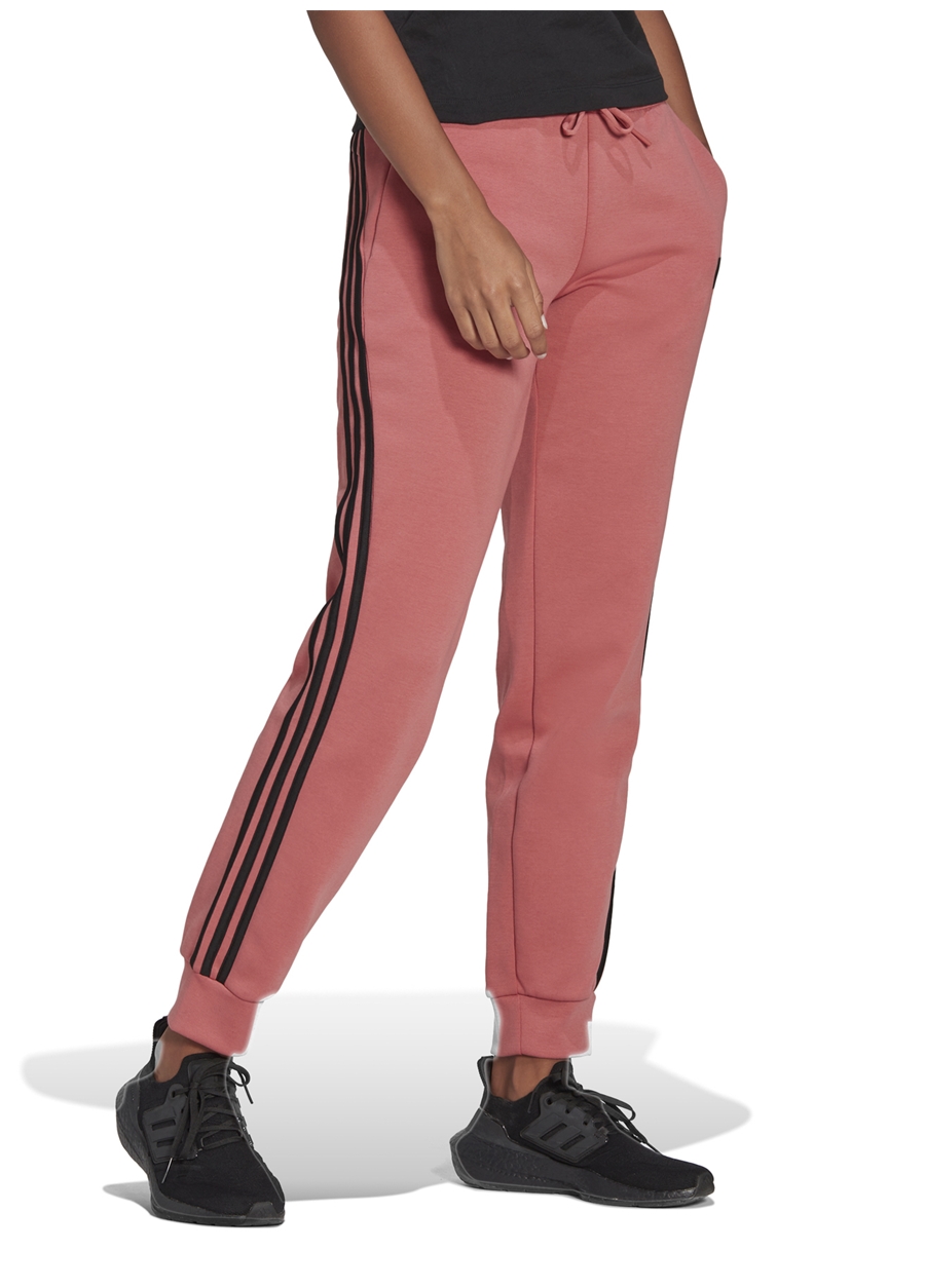 Adidas Normal Koyu Pembe Kadın Eşofman Altı HK0511 W FI 3S Reg Pnt_1