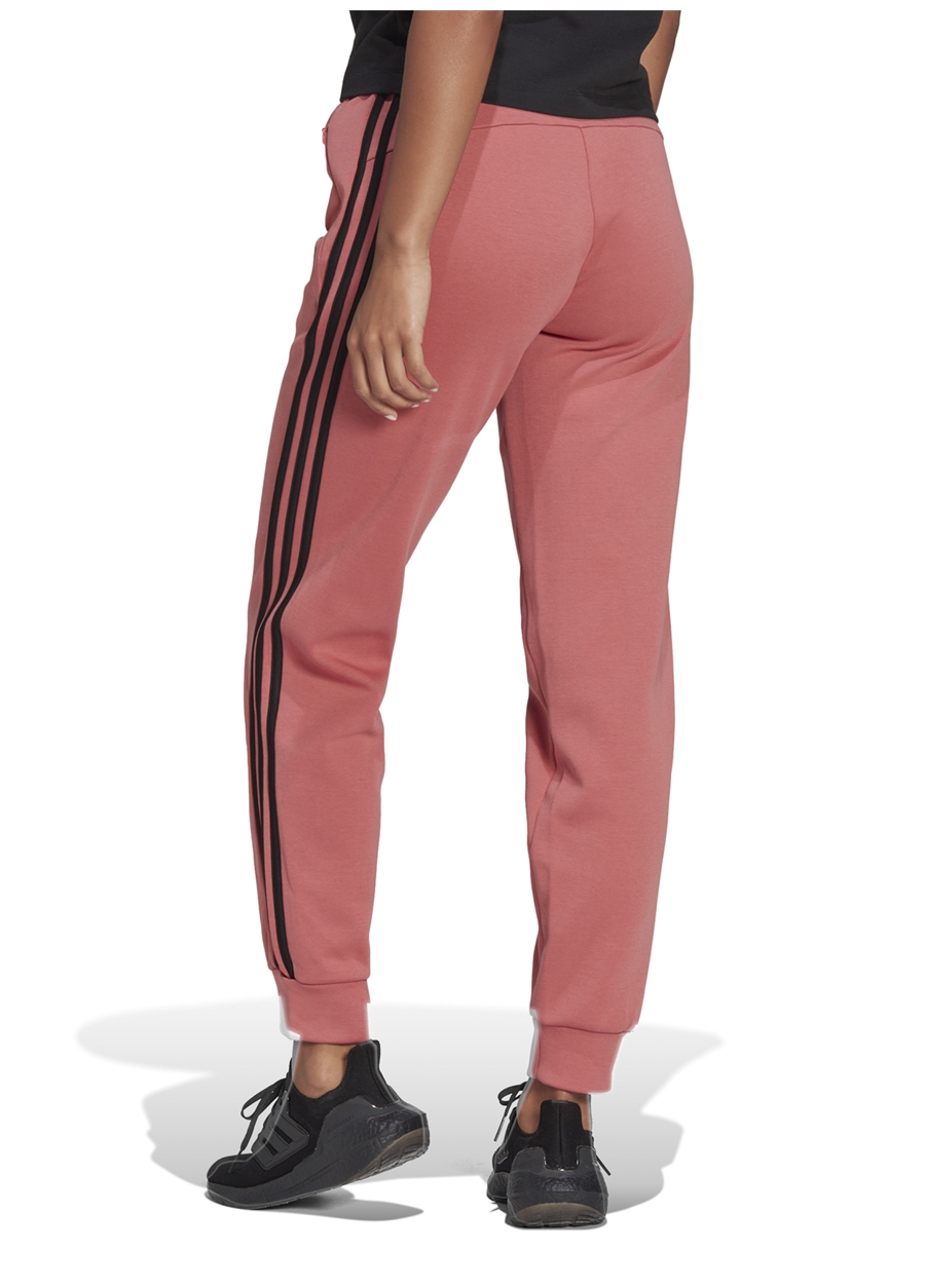 Adidas Normal Koyu Pembe Kadın Eşofman Altı HK0511 W FI 3S Reg Pnt_2