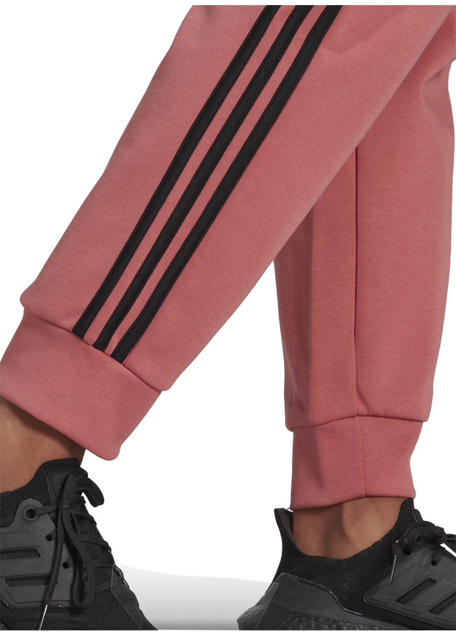 Adidas Normal Koyu Pembe Kadın Eşofman Altı HK0511 W FI 3S Reg Pnt_3