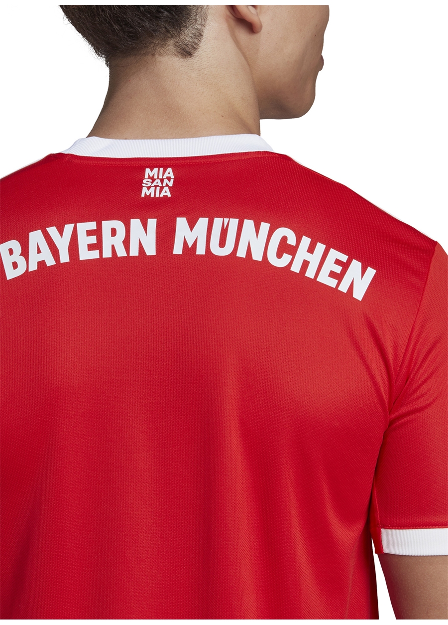 Adidas Kırmızı Erkek Bayern Münih Forma H39900 FCB H JSY_5