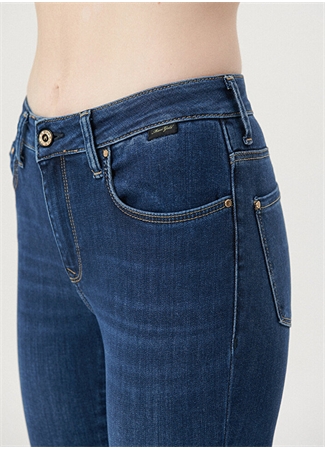 Mavi TESS Indigo GOLD PREM Normal Bel Ankle Paça Skinny Fit Kadın Denim Pantolon M100328-82232_4